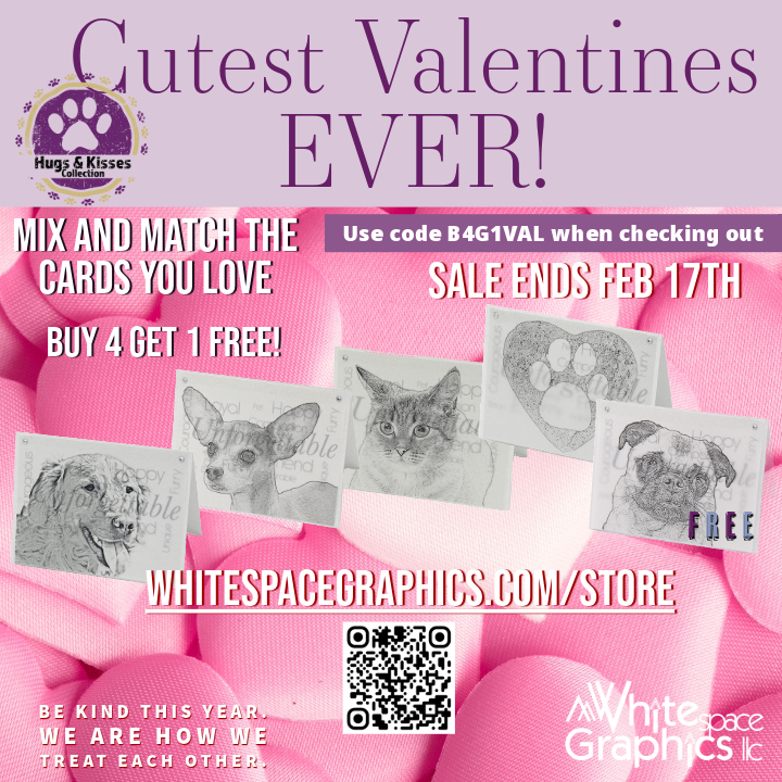 valentine ad for cute pet note cards to send for valentines day