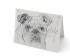 bulldog blank all-occasion pet notecard with envelope